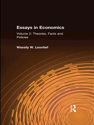 cover image of Essays in Economics